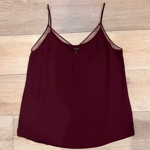 Babaton Bordeaux tank top